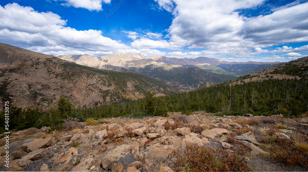 Trail Ridge Road in Rocky Mountain National Park Trail Ridge Road in Rocky Mountain National Park