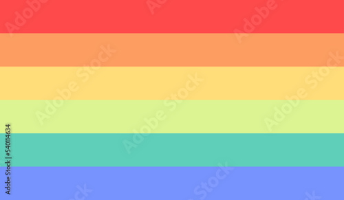 Emotugender or Sentigender flag vector. Gender which fluid, fluctuating is affected by ones emotions, mood, state of mind. Might feel agender in a inactive state of mind and androgyne in an active one
