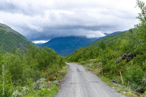 mountainroad in Norway