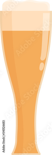 Beer glass icon cartoon vector. Czech republic. Moravia design