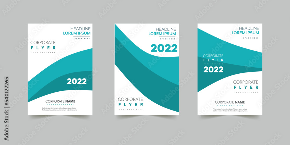 Corporate annual report Leaflet Brochure Flyer template design, book cover layout design, abstract business presentation template, a4 size.