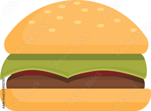 Burger food icon cartoon vector. Sleep disorder. Health night