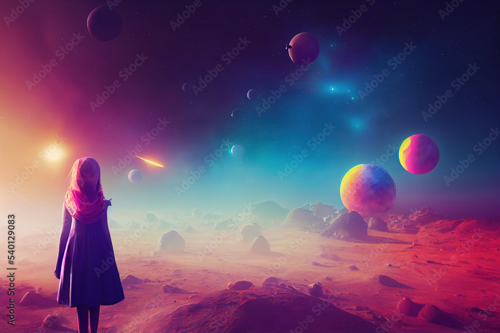 the girl in the space the girl in the space