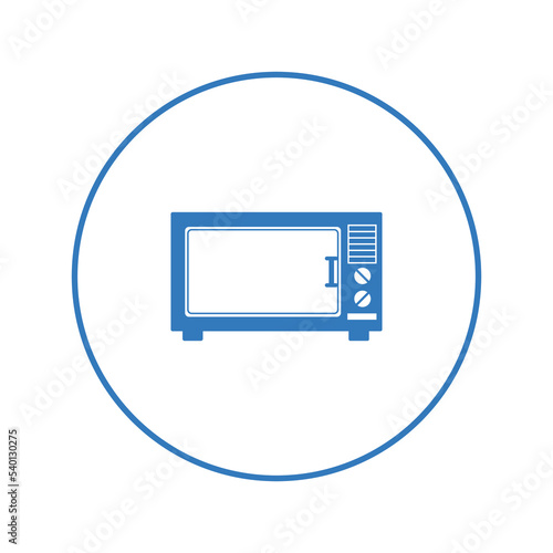 Free Download Cooking kitchen microwave oven icon | Circle version icon | - GFXLoad