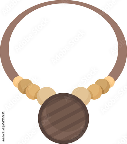 Totem tribal icon cartoon vector. African art. National people