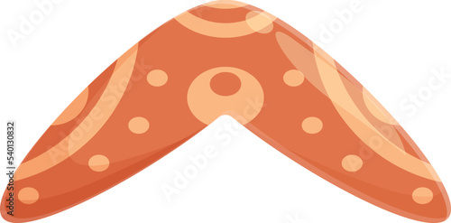 Ethnic object icon cartoon vector. Tribal art. Native culture