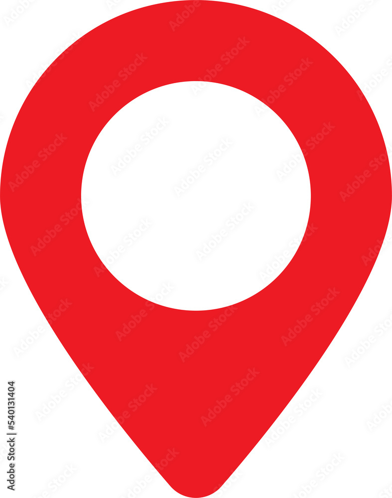 Location pointer. Navigation marker. Map pin in png. Map pointer on