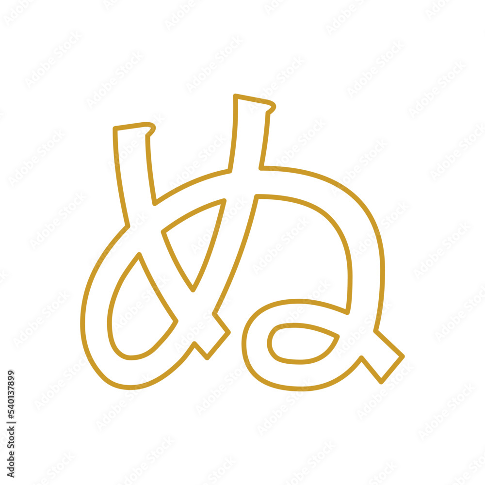 Japanese Letter design vector illustration. Japanese Letter design vector illustration.