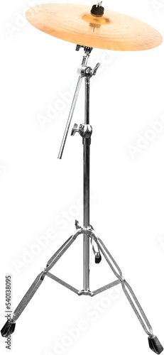 Cymbal on Stand - Isolated photo