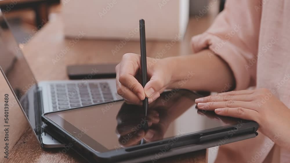 Digital marketing media website ad,social network, SEO, smartphone app in virtual screen.business hand working on laptop with digital layer business Digital marketing media website ad,social network, SEO, smartphone app in virtual screen.business hand working on laptop with digital layer business