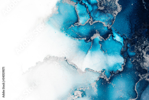 Marble ink abstract art from exquisite original painting for abstract backgro...