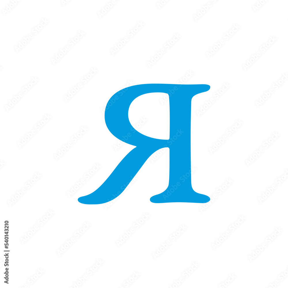 Cyrillic Alphabet, Russian Letter design vector illustration. Cyrillic Alphabet, Russian Letter design vector illustration.