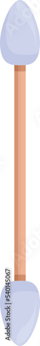 Eco swab icon cartoon vector. Cotton ear. Sterile pick