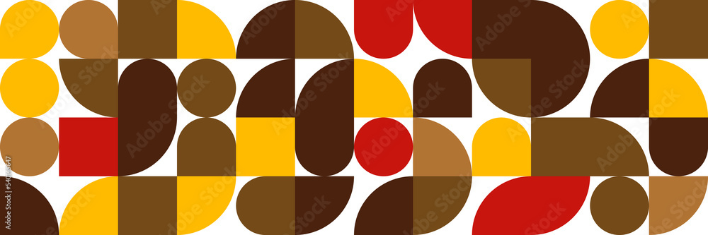 Flat mosaic pattern design banner background Flat mosaic pattern design banner background