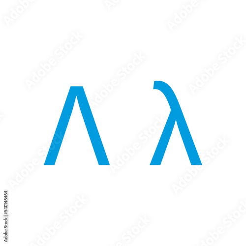 Greek Alphabet design vector illustration.