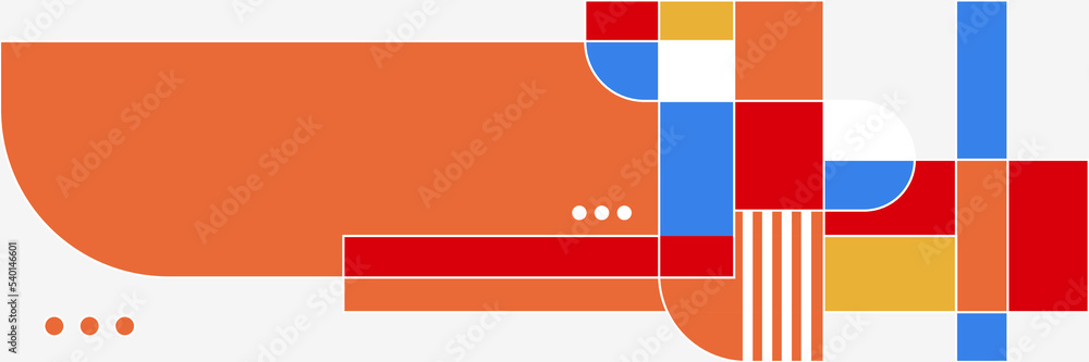 Flat colorful mosaic pattern design banner background Flat colorful mosaic pattern design banner background
