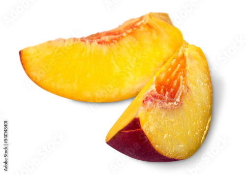 Peaches sweet vitamins nutritious slices fruit healthy