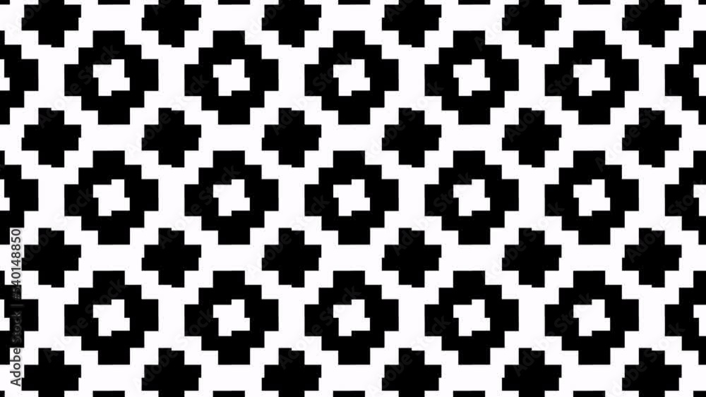Black and white abstract background.Seamless loop video. Black and white abstract background.Seamless loop video.