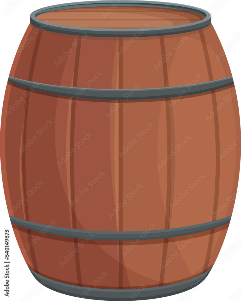 Barrel icon cartoon vector. Wine cellar. Store bar Barrel icon cartoon vector. Wine cellar. Store bar