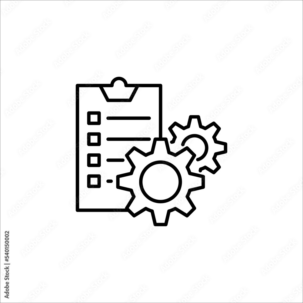 Digital technology gear icon. Vector illustration on white background. Digital technology gear icon. Vector illustration on white background.