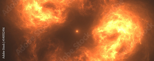 fire burn effect abstract background