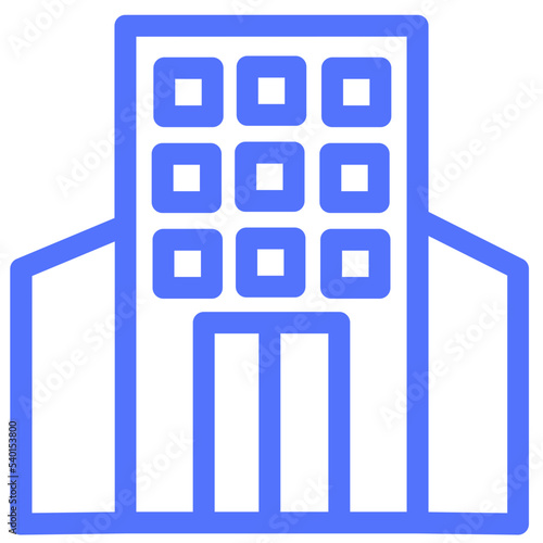 office property real estate line icon