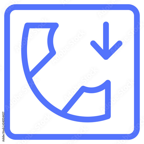 call calling incoming call phone telephone line icon