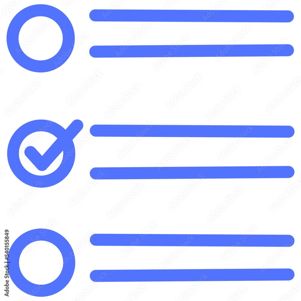 check checklist poll survey line icon check checklist poll survey line icon