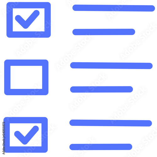 checklist todo todo list line icon