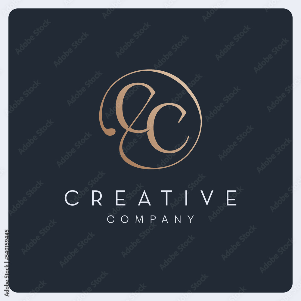 Signature CC logo design, creative initial letter logo for business and company. Signature CC logo design, creative initial letter logo for business and company.
