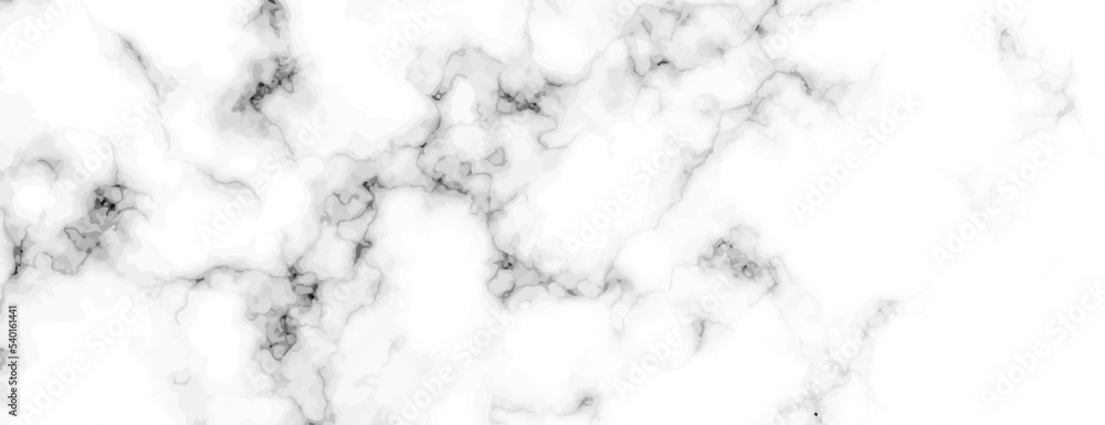 Fototapeta premium realistic white marble texture banner with black spots