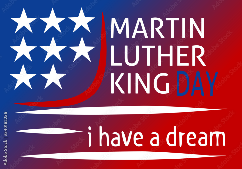 martin luther king day banner background with trendy design martin luther king day banner background with trendy design