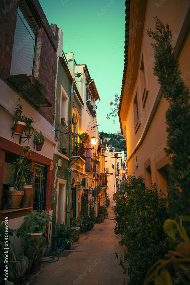 alley in Spain