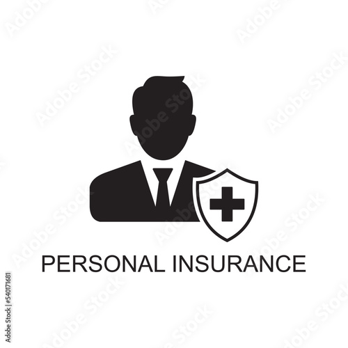 personal insurance icon , medical icon