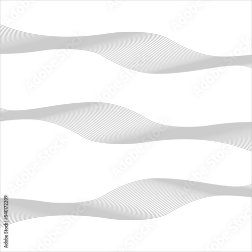 Abstrac white background with geometric and line vector 