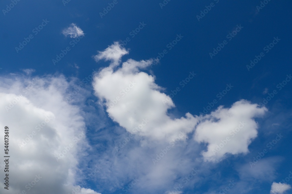 blue sky with white clouds blue sky with white clouds