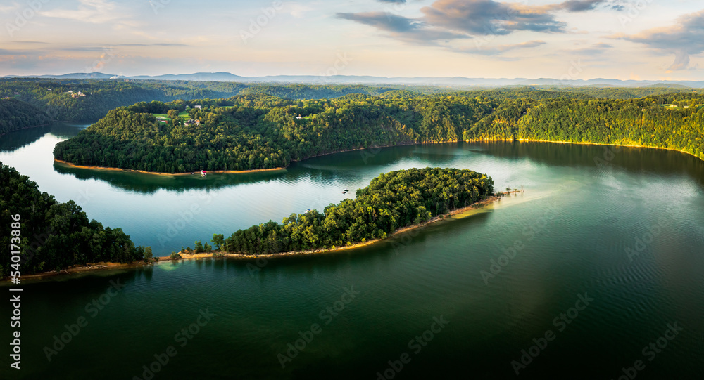 Dale Hollow Lake, Lake, Cliffs, Kentucky, Bluegrass, Country, Rural,