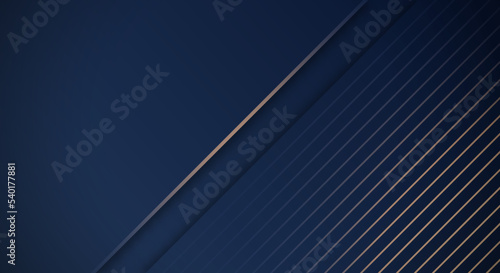 Wallpaper Mural Dark Blue and Golden Luxury Glitter Abstract Tech Geometric Background with Copy Space for Text or Message Torontodigital.ca