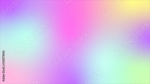 blurry abstract pastel holographic background, with copy space 