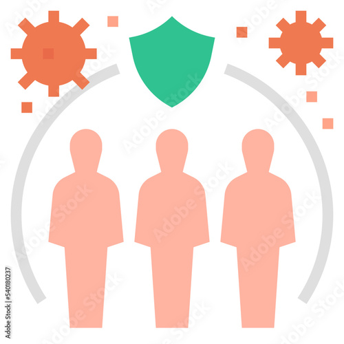 herd immunity icon