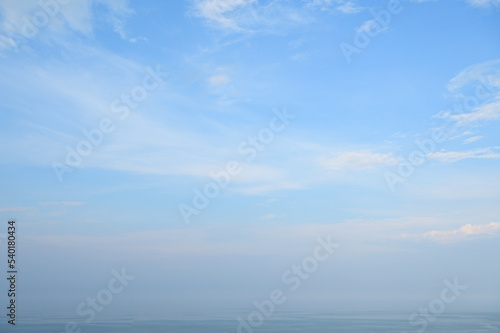 blue sky background, natural landscape © sutichak