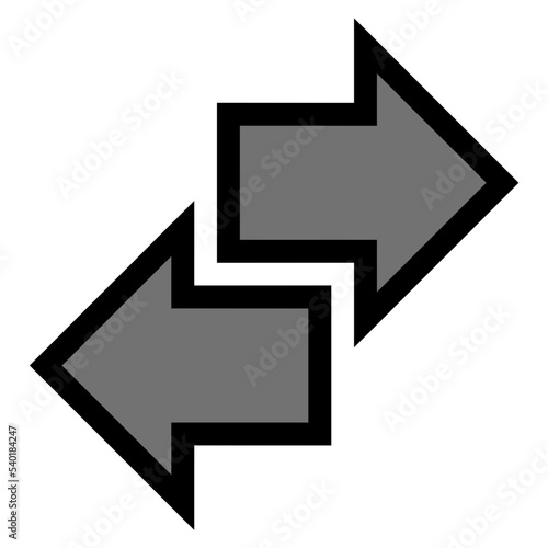 Free Download Arrows Shuffle Vector Icon - GFXLoad