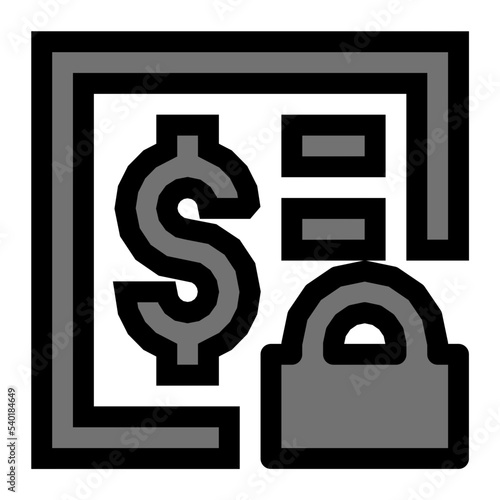 Money Security Vector Icon