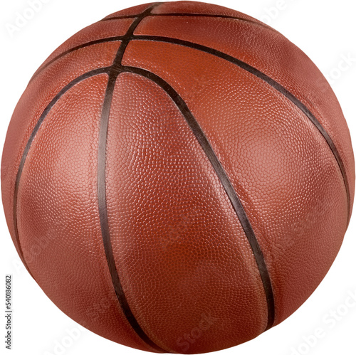 Basket Ball over Transparent Background © BillionPhotos.com