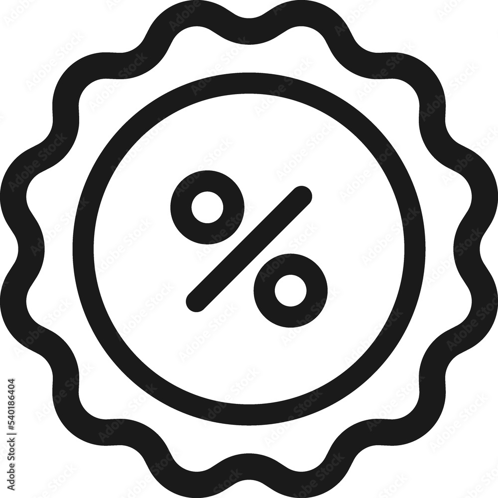 Sale Label outline Icon Sale Label outline Icon