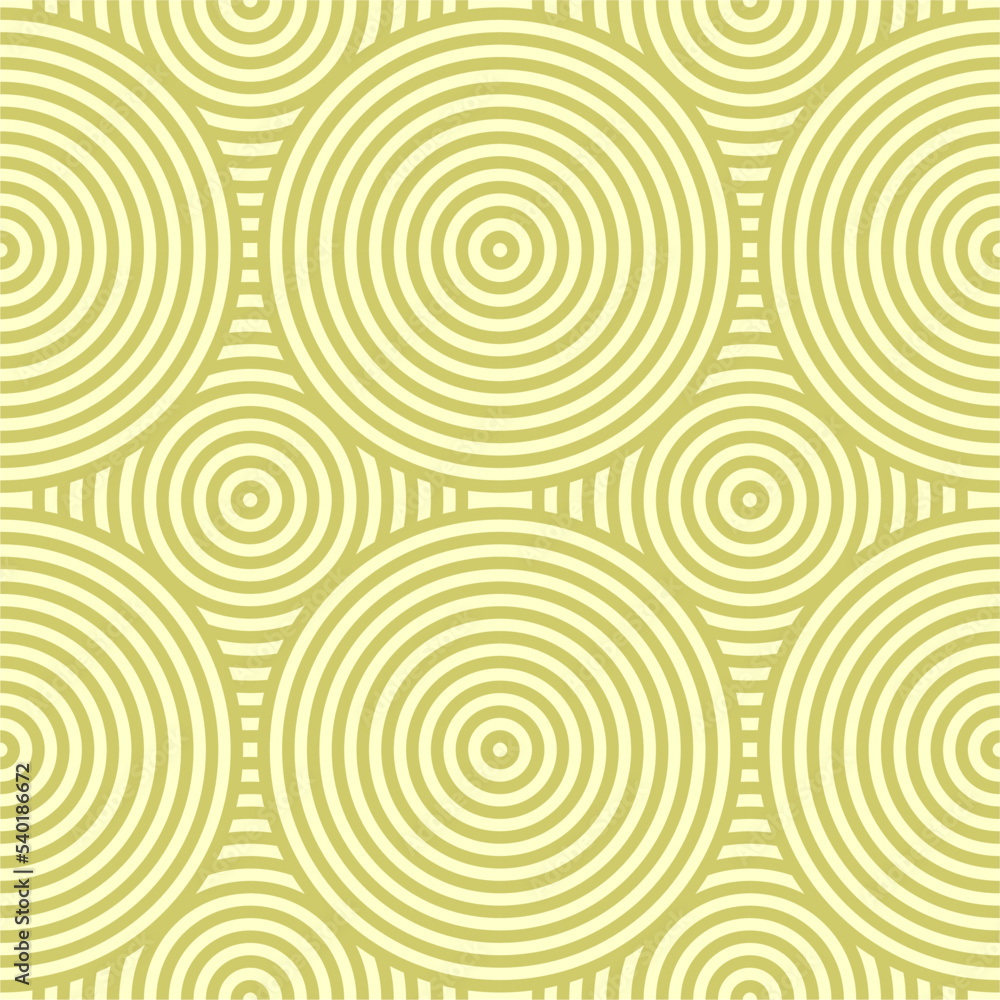 Seamless pattern of yellow circles. Seamless pattern of yellow circles.