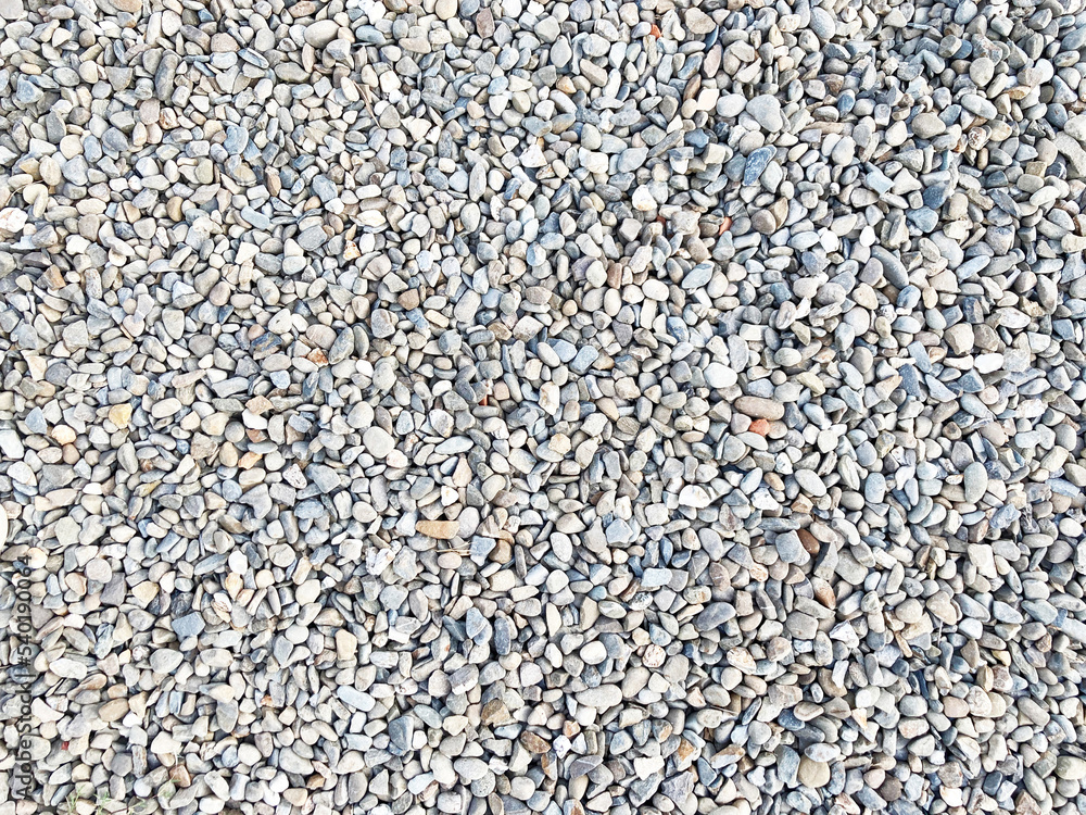 Top view of stone textures, texture of rubble, stones arrangement Top view of stone textures, texture of rubble, stones arrangement