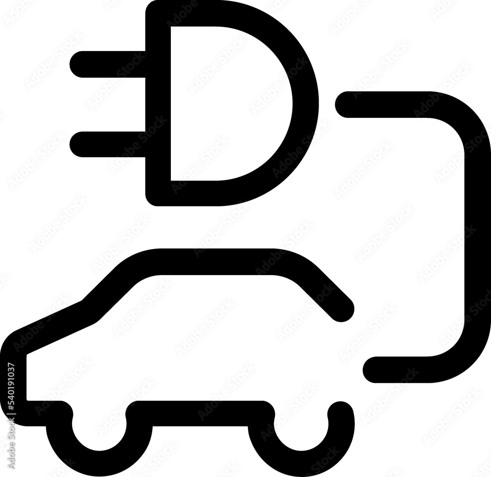 Electric car charge icon. Eco friendly electro auto Electric car charge icon. Eco friendly electro auto