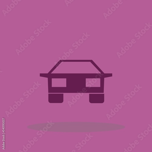 Car vector icon illustration sign photo