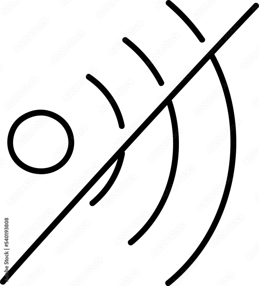 Sound icon disabled icon hand drawn vector illustration Sound icon disabled icon hand drawn vector illustration
